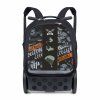 Školní a cestovní batoh na kolečkách Nikidom Roller UP XL Camo (27 l), Černý