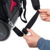Školní a cestovní batoh na kolečkách Nikidom Roller UP Wild Fire (19 l), Černý